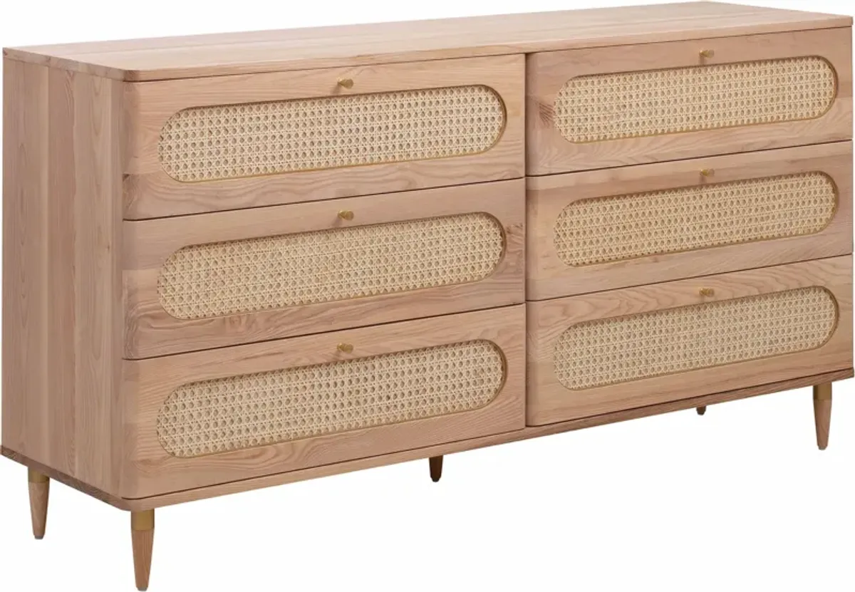 Tonna 6-Drawer Dresser