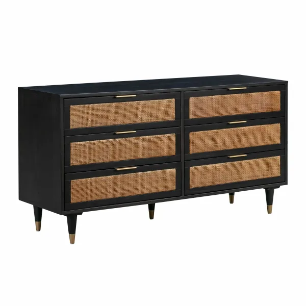 Almos 6-Drawer Dresser