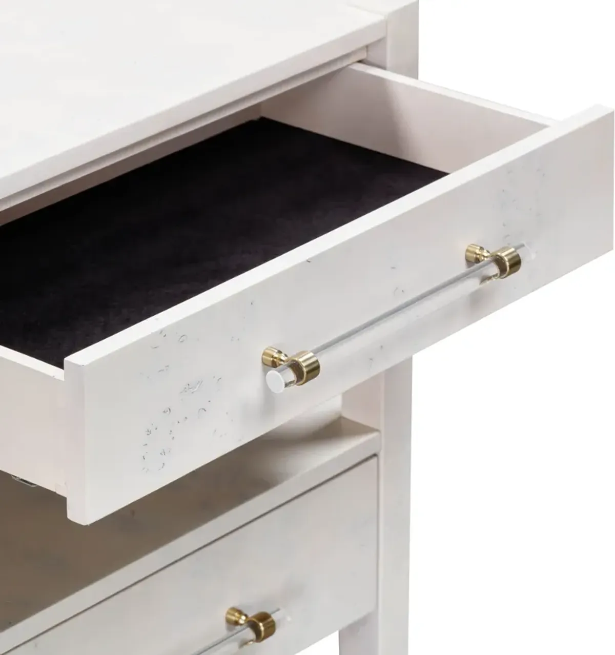 Josiah 2-Drawer Nightstand - White