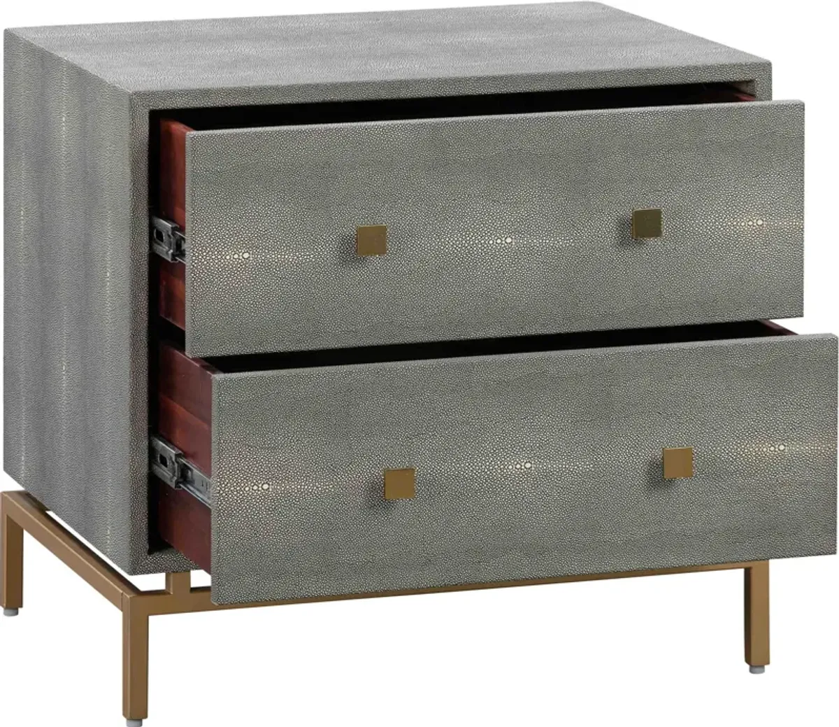 Tachi 2-Drawer Nightstand