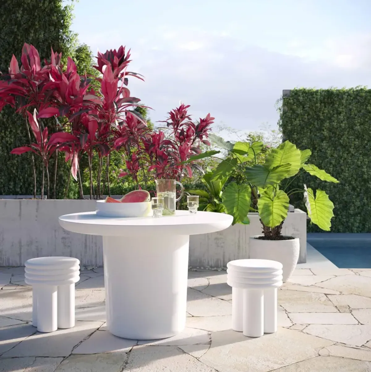 Caris Indoor/Outdoor Accent Table