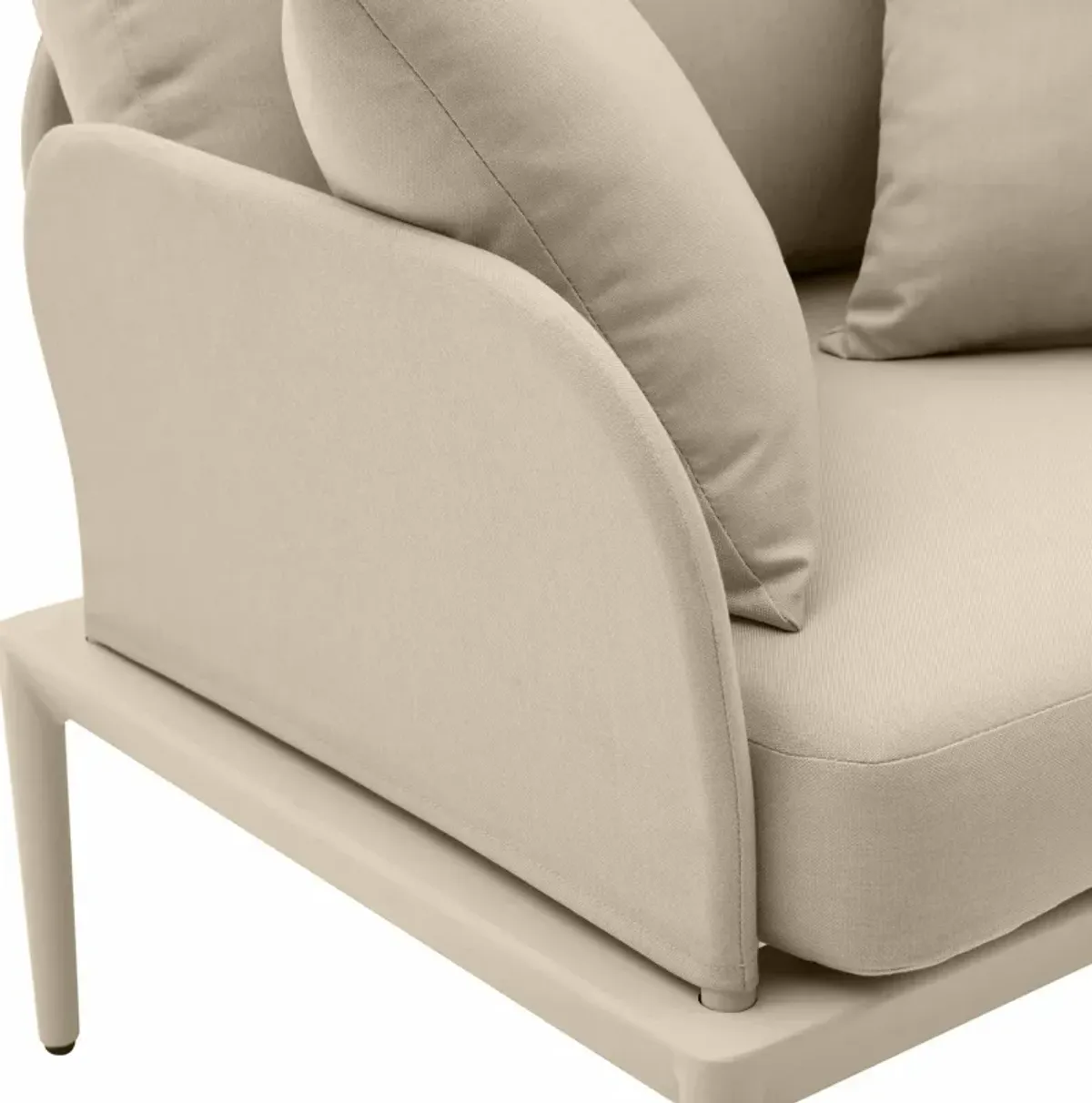 Vancouver Outdoor Lounge Chair - Taupe