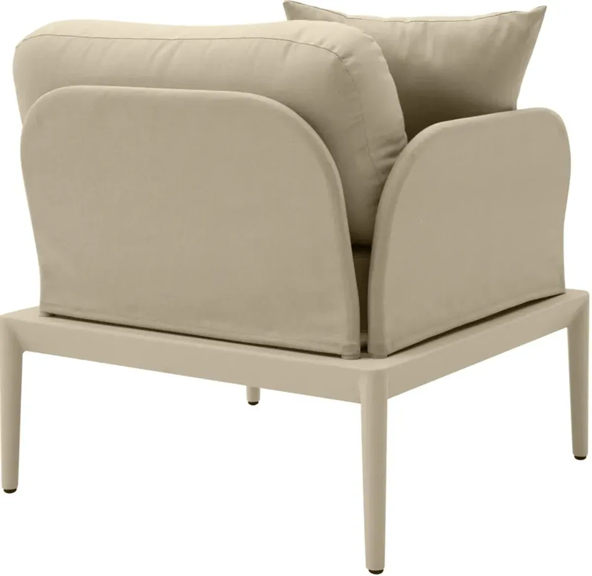 Vancouver Outdoor Left Arm Facing Chair - Taupe