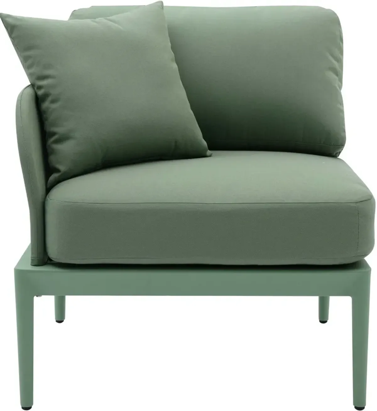 Vancouver Outdoor Left Arm Facing Chair - Green