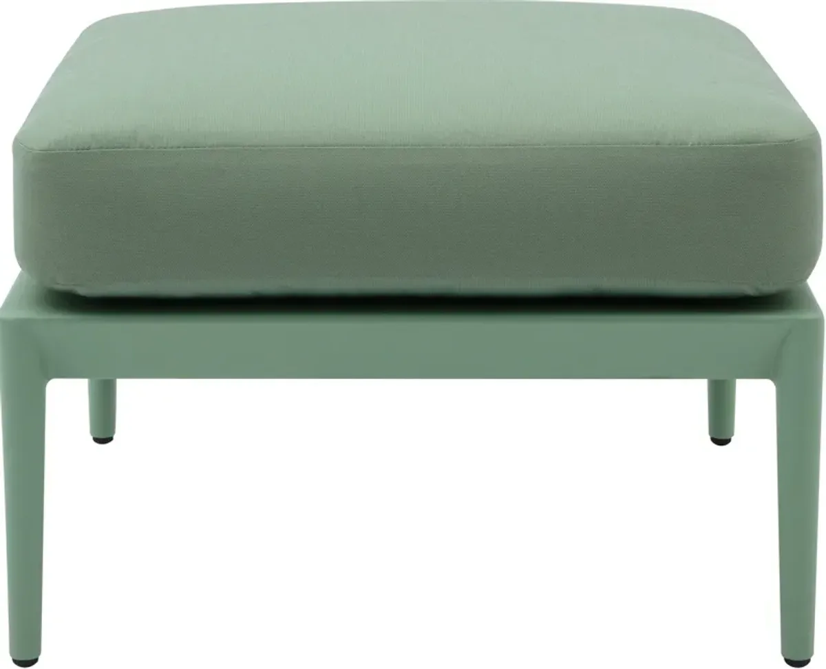 Vancouver Outdoor Ottoman - Green