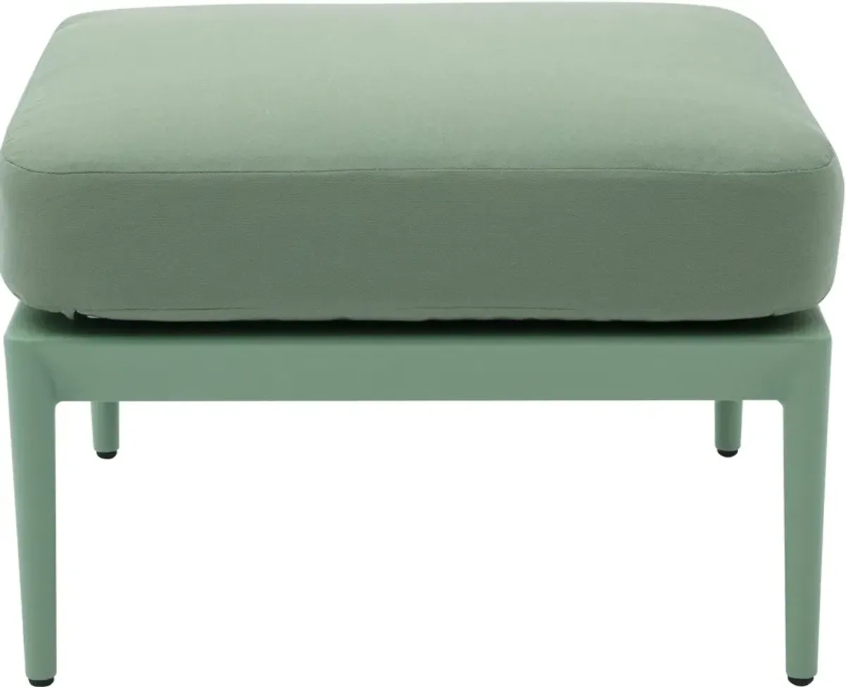 Vancouver Outdoor Ottoman - Green