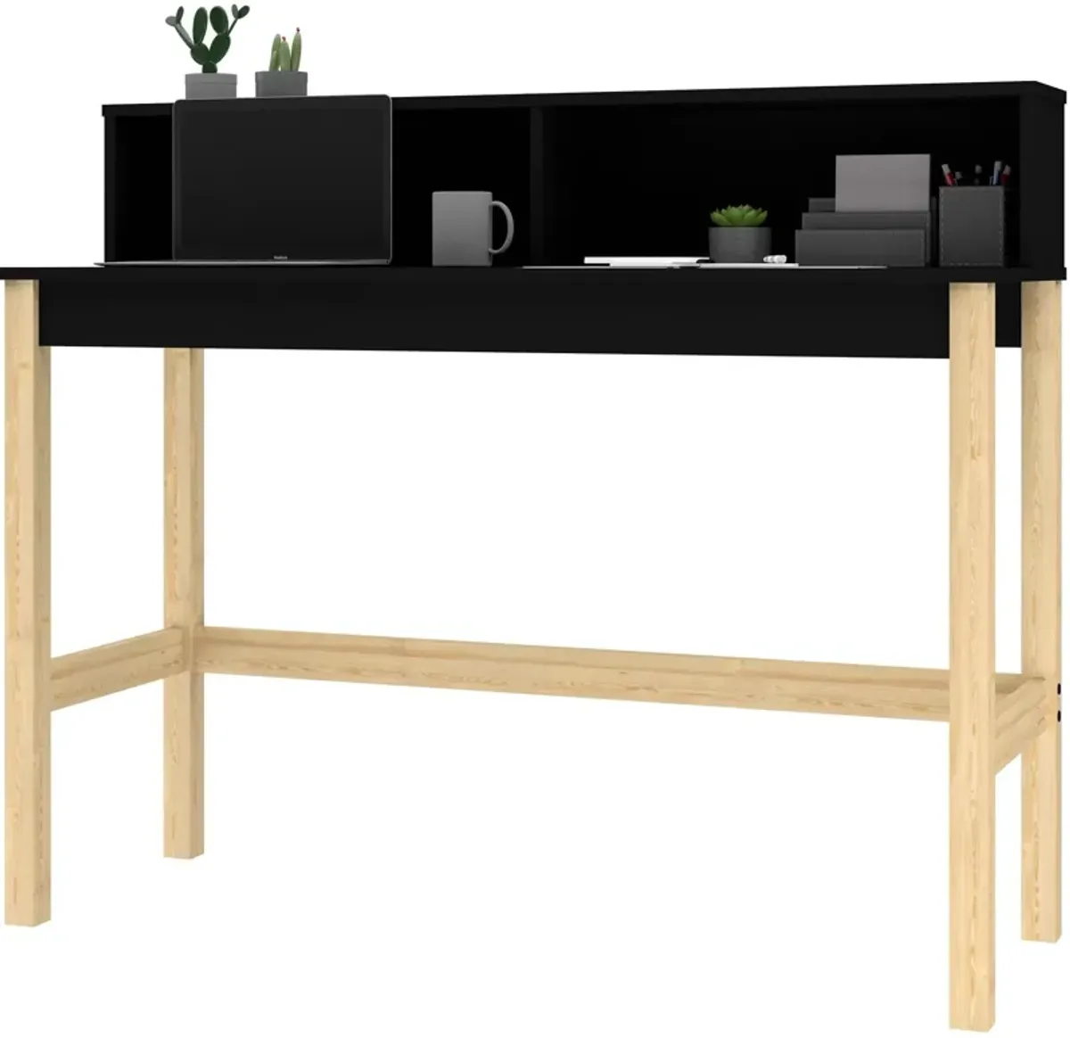 Eiffel Desk - Black/Oak