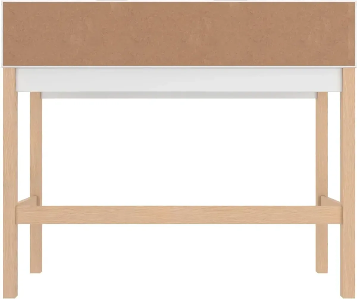 Eiffel Desk - White/Oak