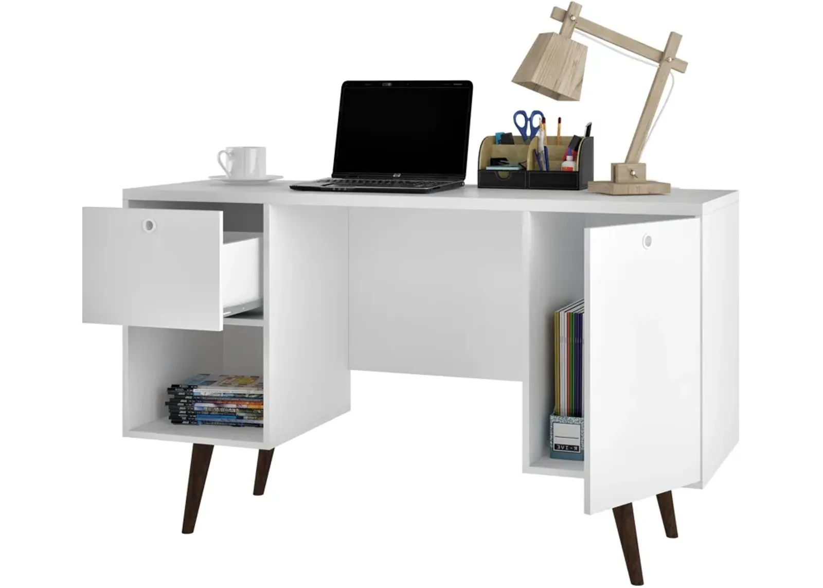 Kalmar Desk - White