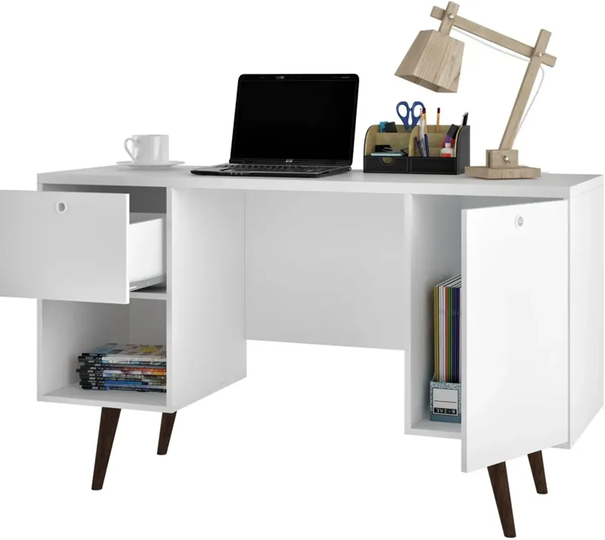 Kalmar Desk - White