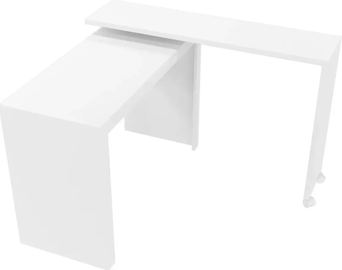 Vigo Swivel Nested Desk - White