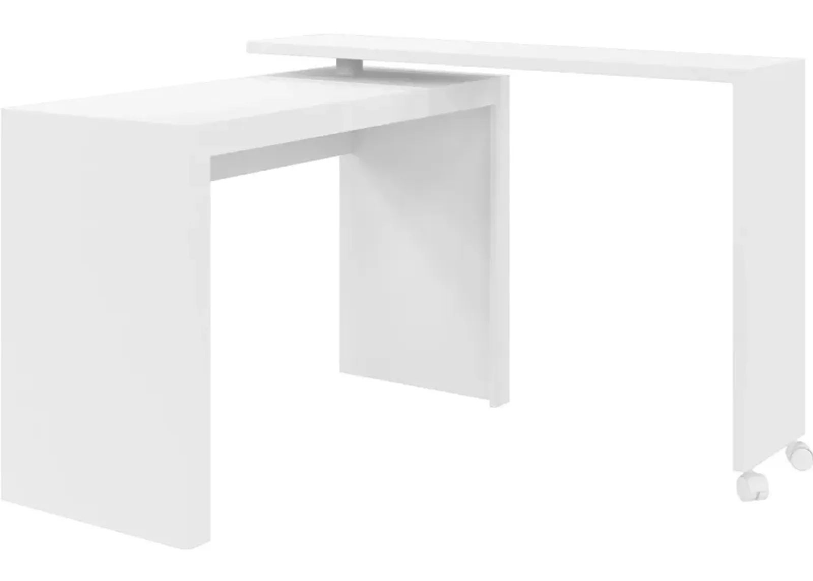 Vigo Swivel Nested Desk - White