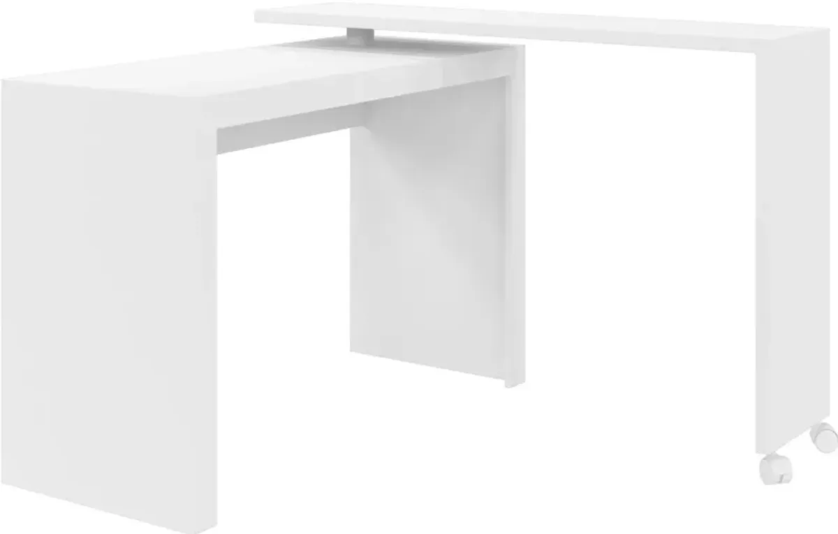 Vigo Swivel Nested Desk - White