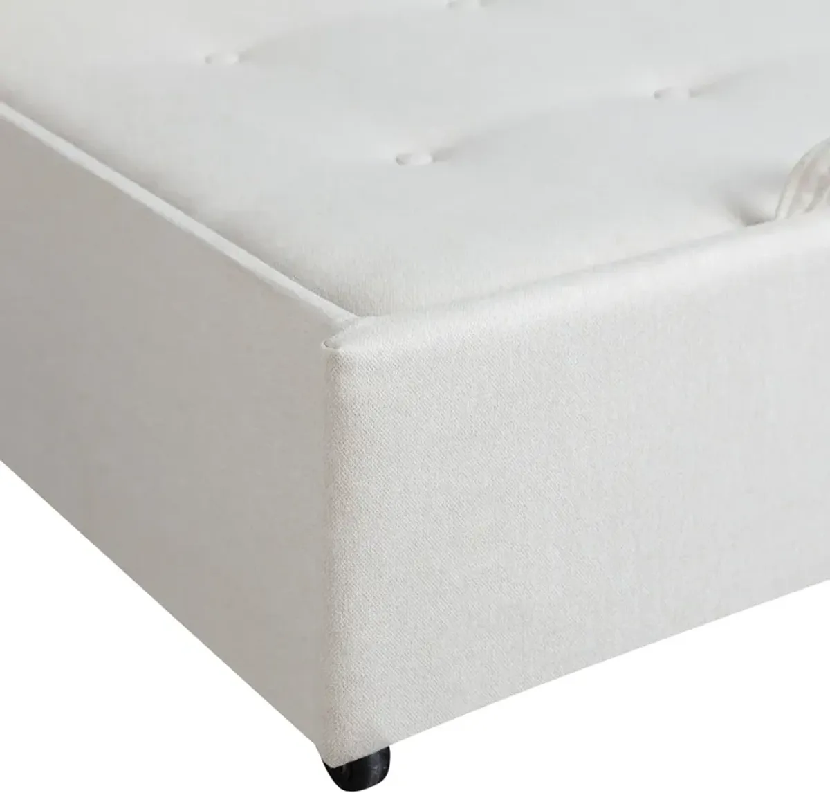 Serta Westly Queen Convertible Sofa Bed - Cream