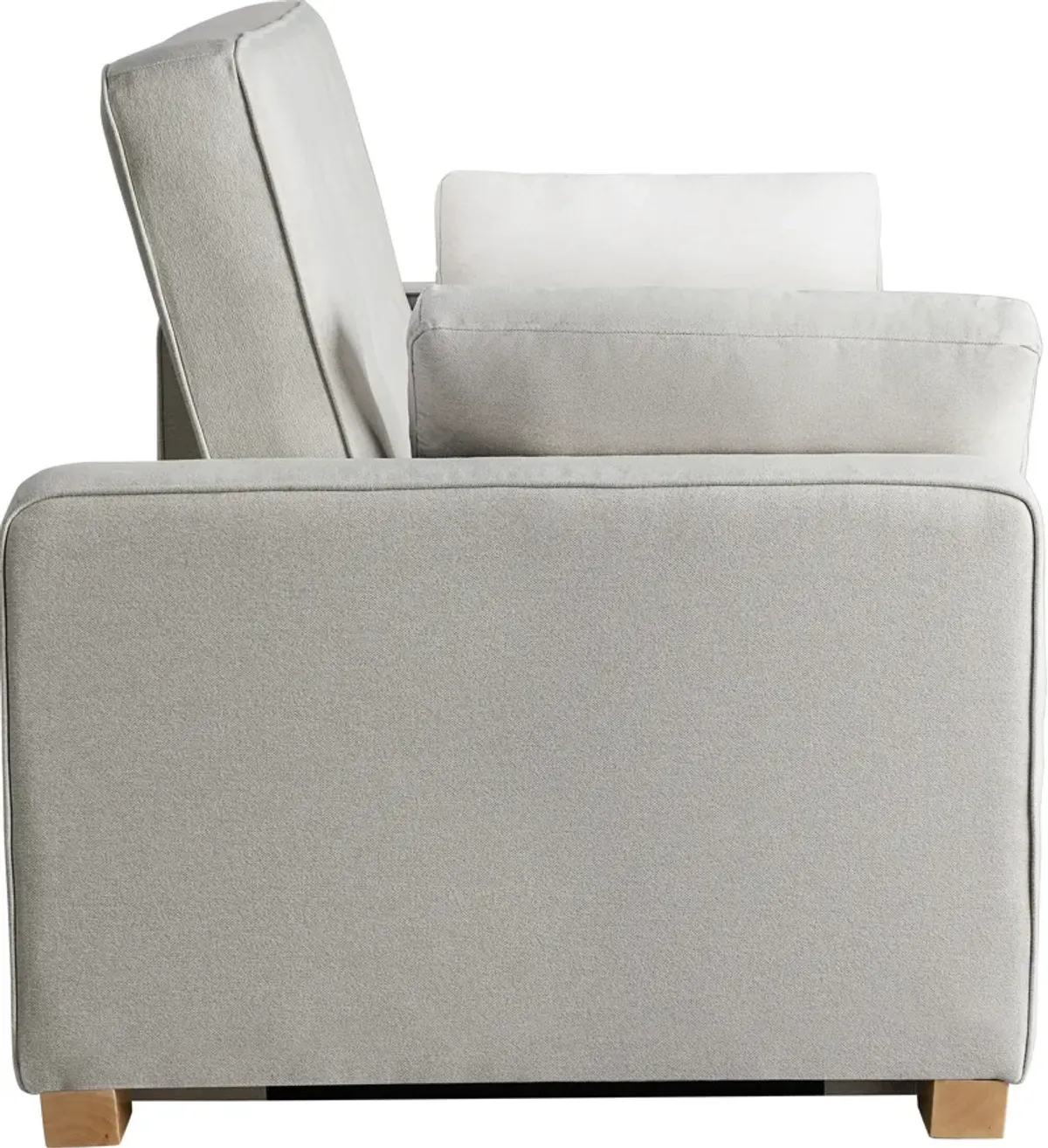 Serta Westly Queen Convertible Sofa Bed - Cream