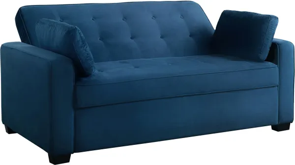 Serta Westly Queen Convertible Sofa Bed - Navy