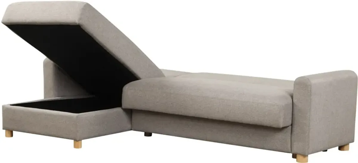 Serta Haleigh Convertible Sleeper Sectional with Modular Chaise