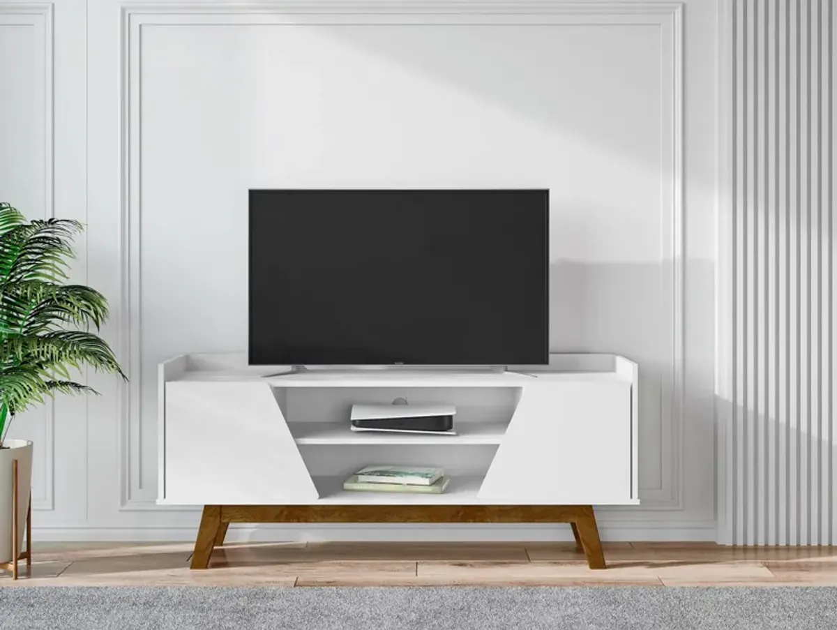 Bogardus 53" TV Stand - White