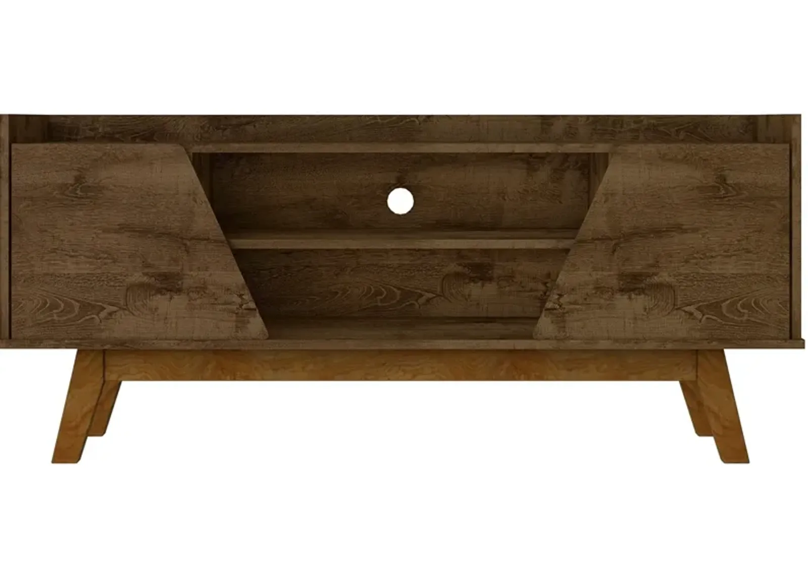 Bogardus 53" TV Stand -  Rustic Brown