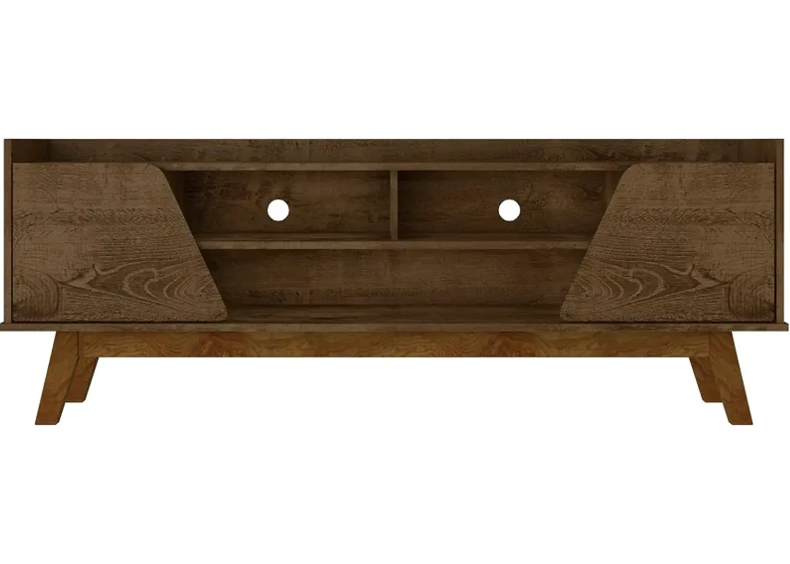 Bogardus 63" TV Stand -  Rustic Brown