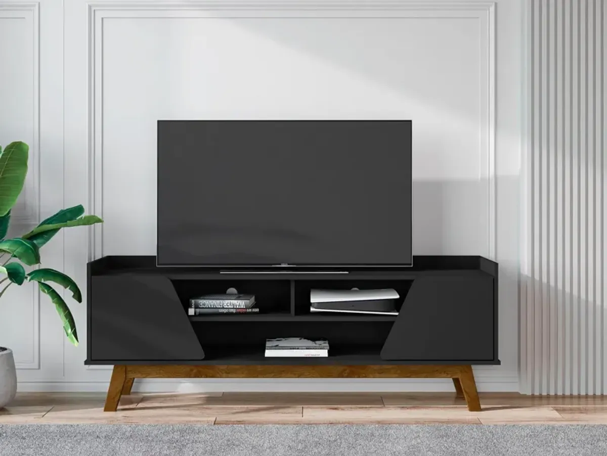 Bogardus 63" TV Stand -  Matte Black