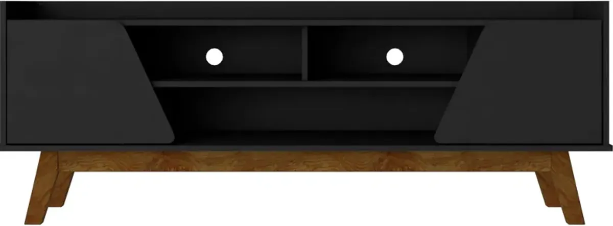 Bogardus 63" TV Stand -  Matte Black