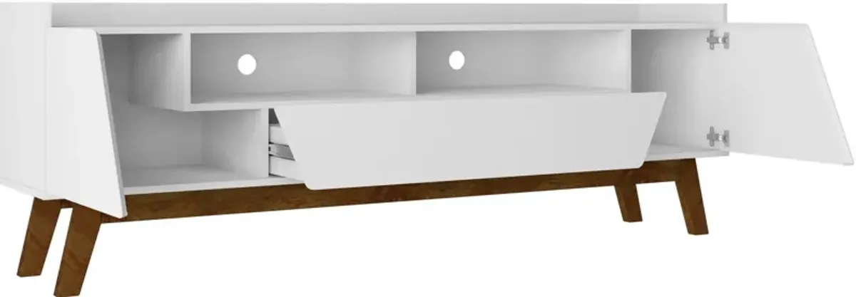 Bogardus 71" TV Stand - White