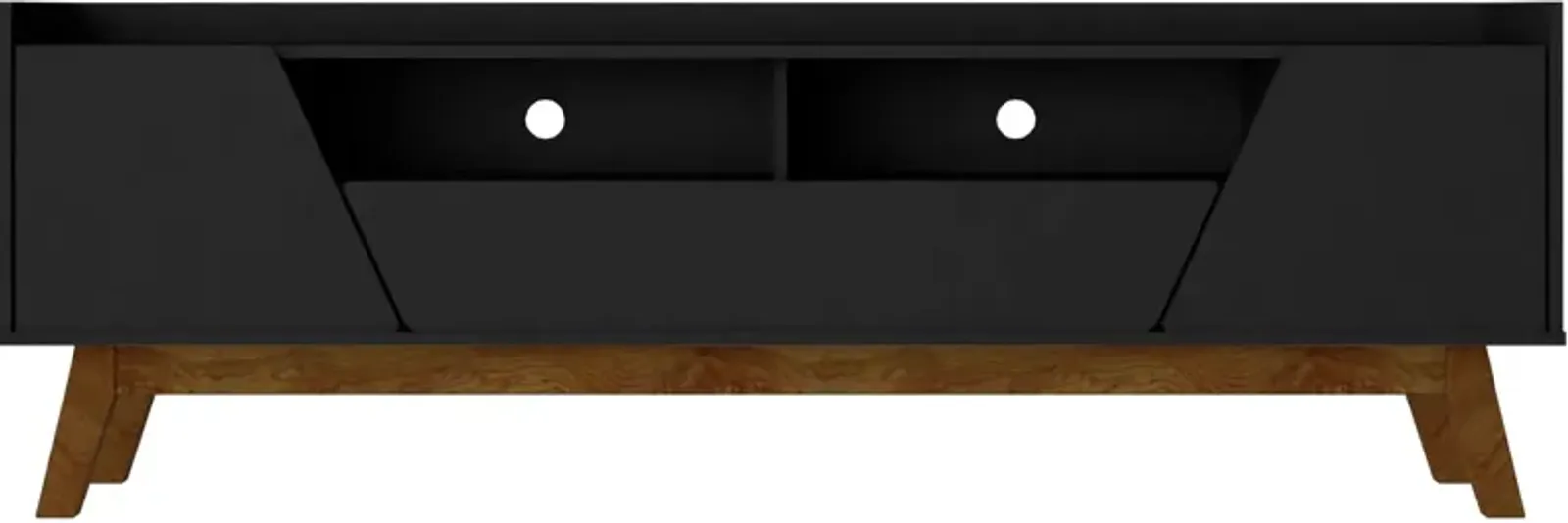 Bogardus 71" TV Stand -  Matte Black