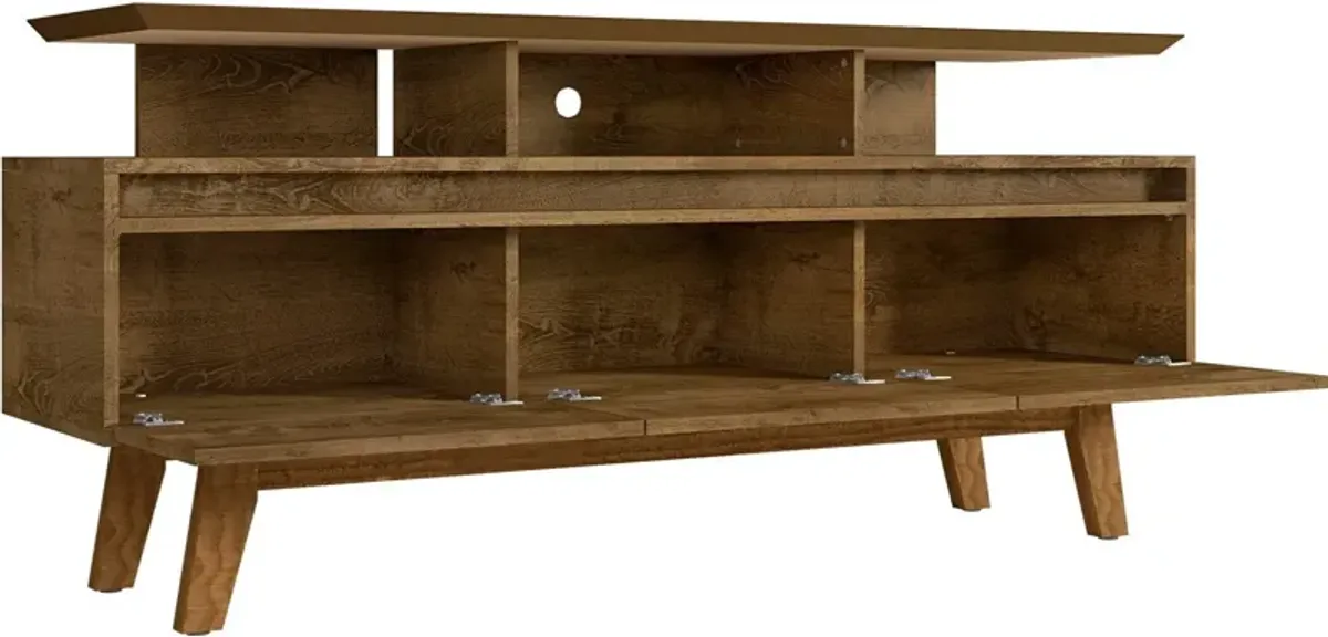 Valor 63" TV Stand - Rustic Brown