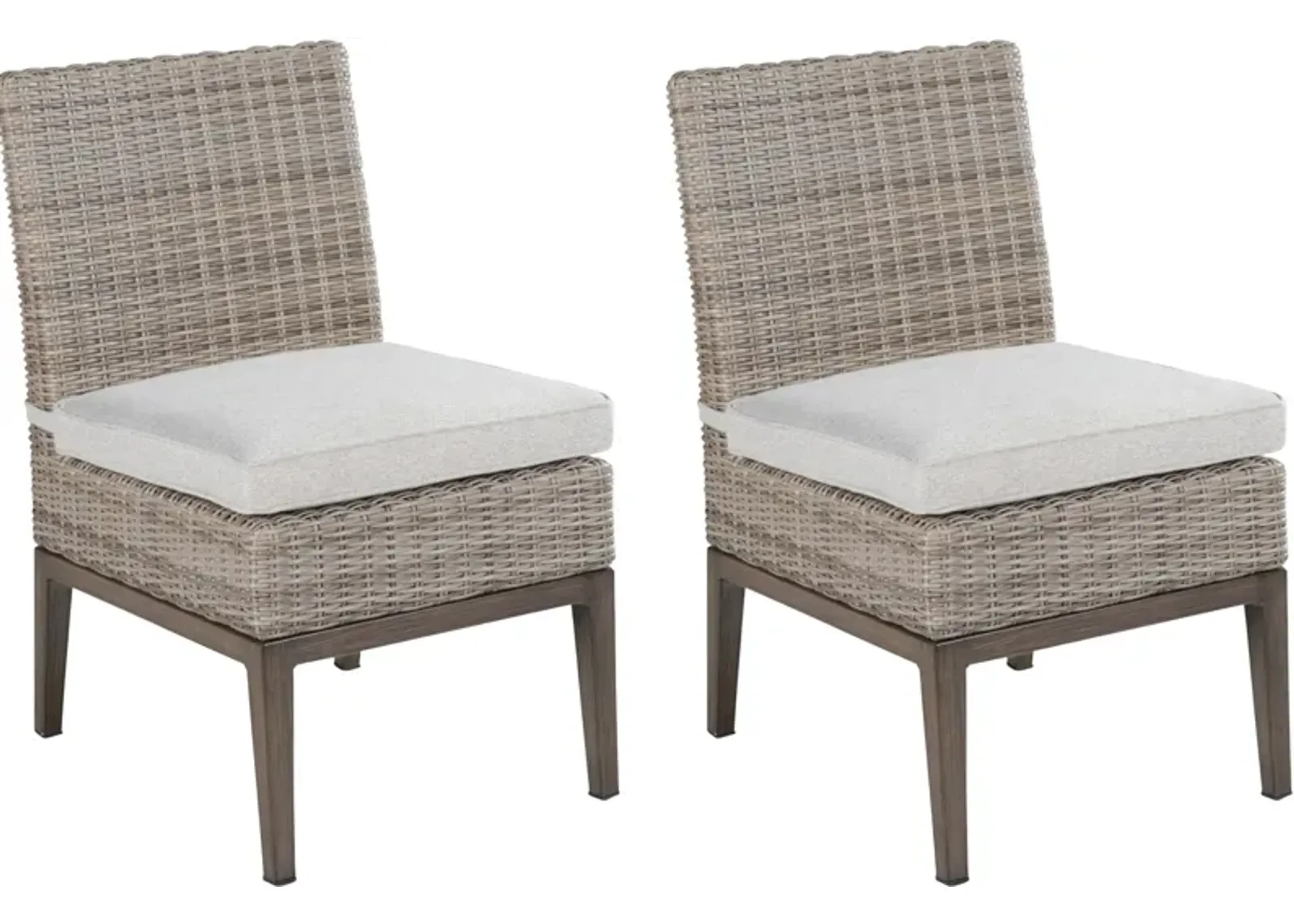 Caribbean Outdoor Set of 2 Dining Chairs