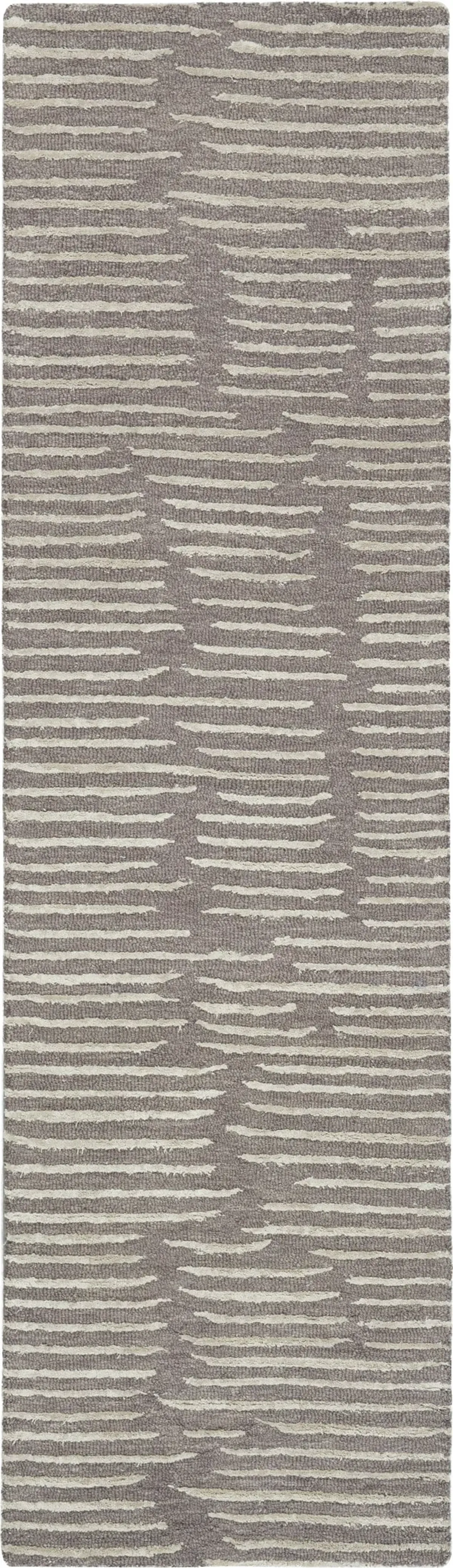 Linnea 2' x 8' Runner Area Rug - Gray