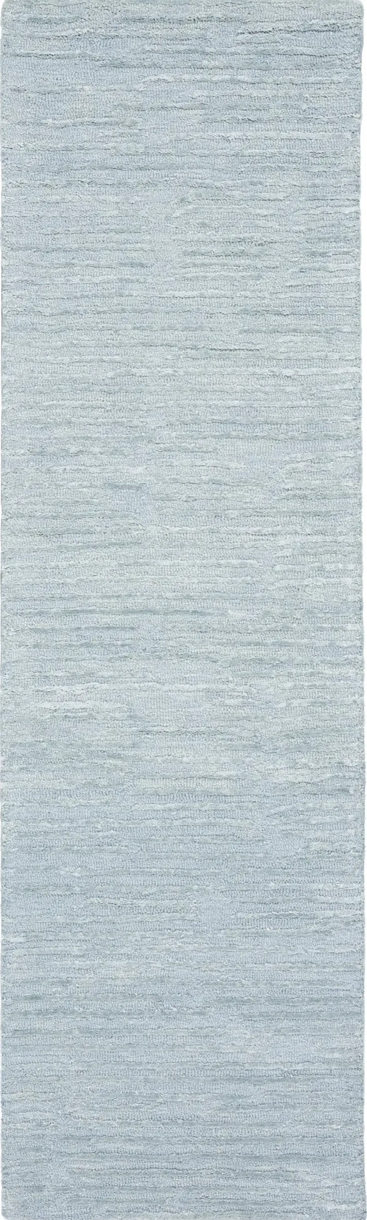 Linnea 2' x 8' Runner Area Rug - Light Blue