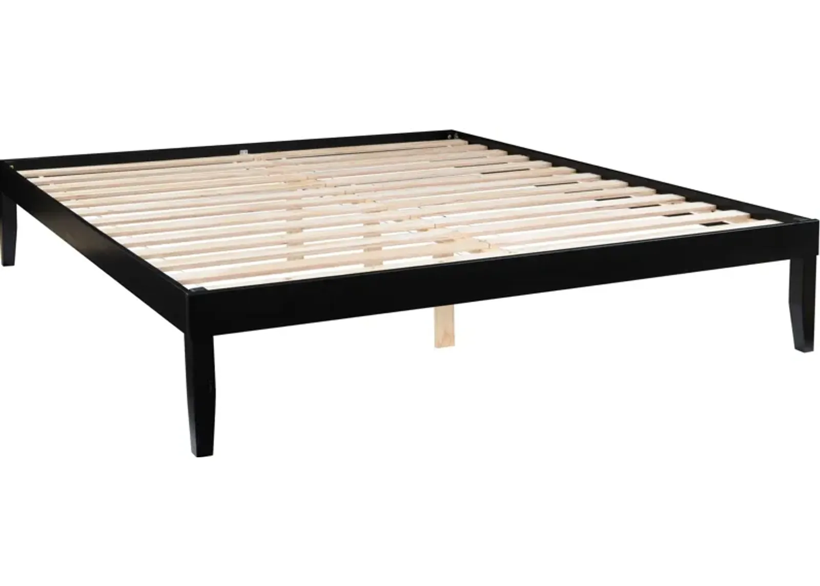 Elna King Platform Bed - Black