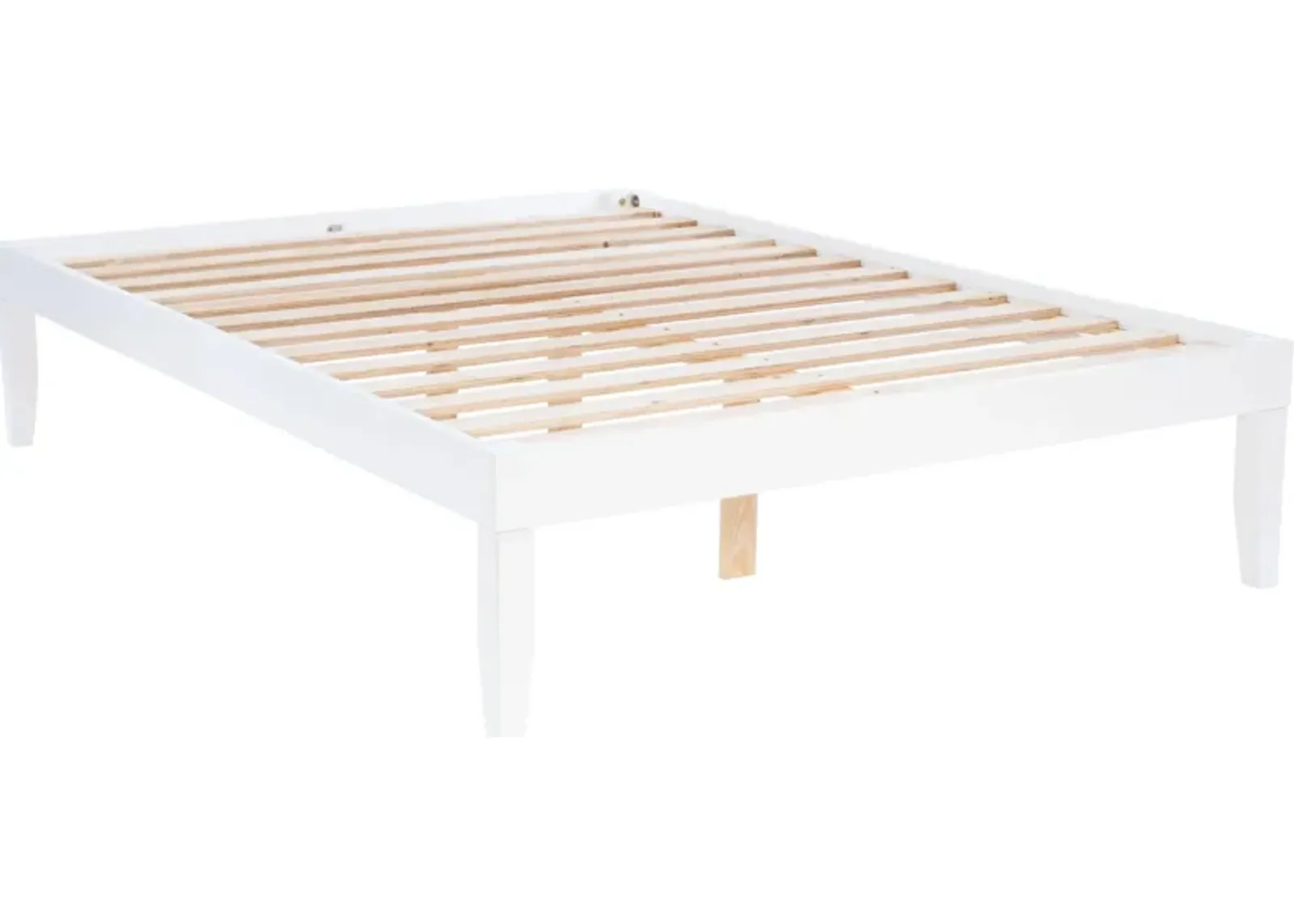 Elna Full Platform Bed - White