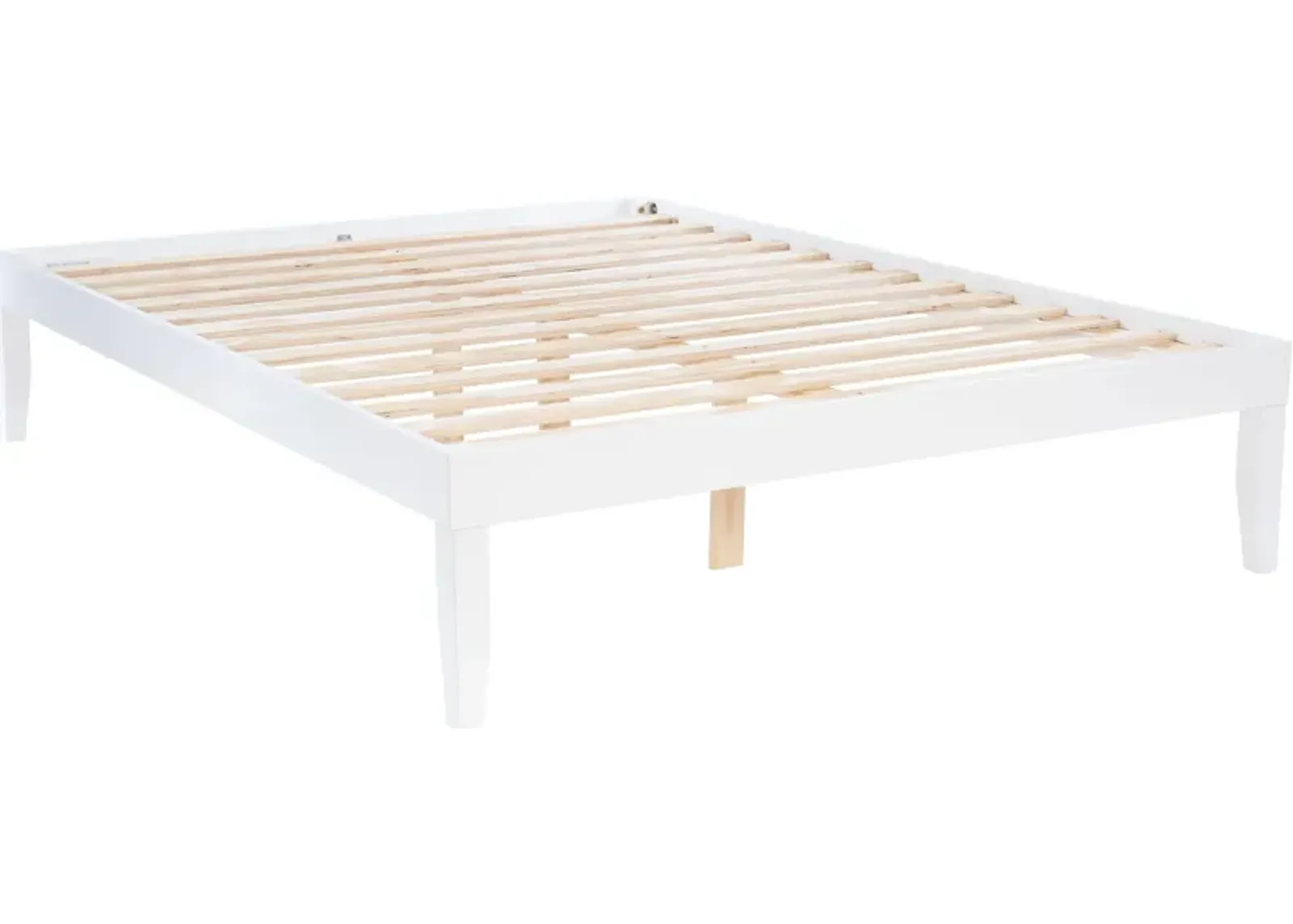 Elna Queen Platform Bed - White