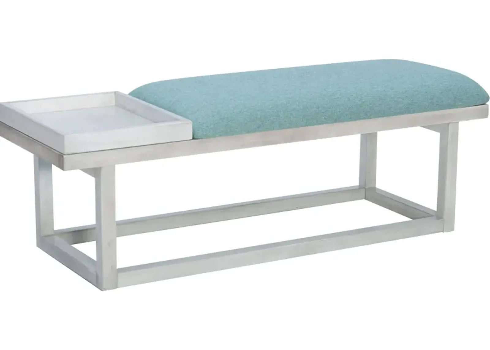 Francesco Bench - Whitewash/Aqua