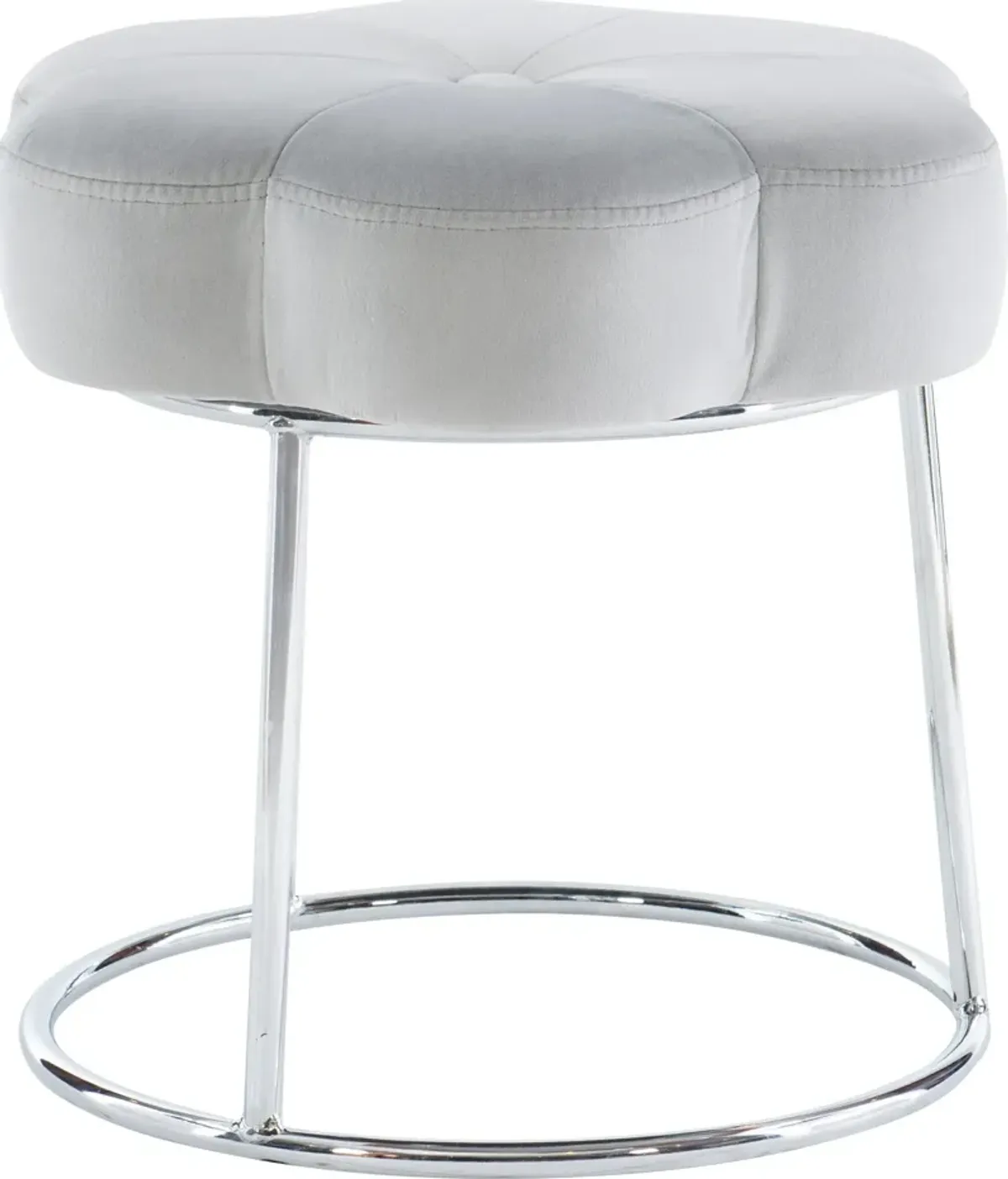 Dora Vanity Stool - Gray