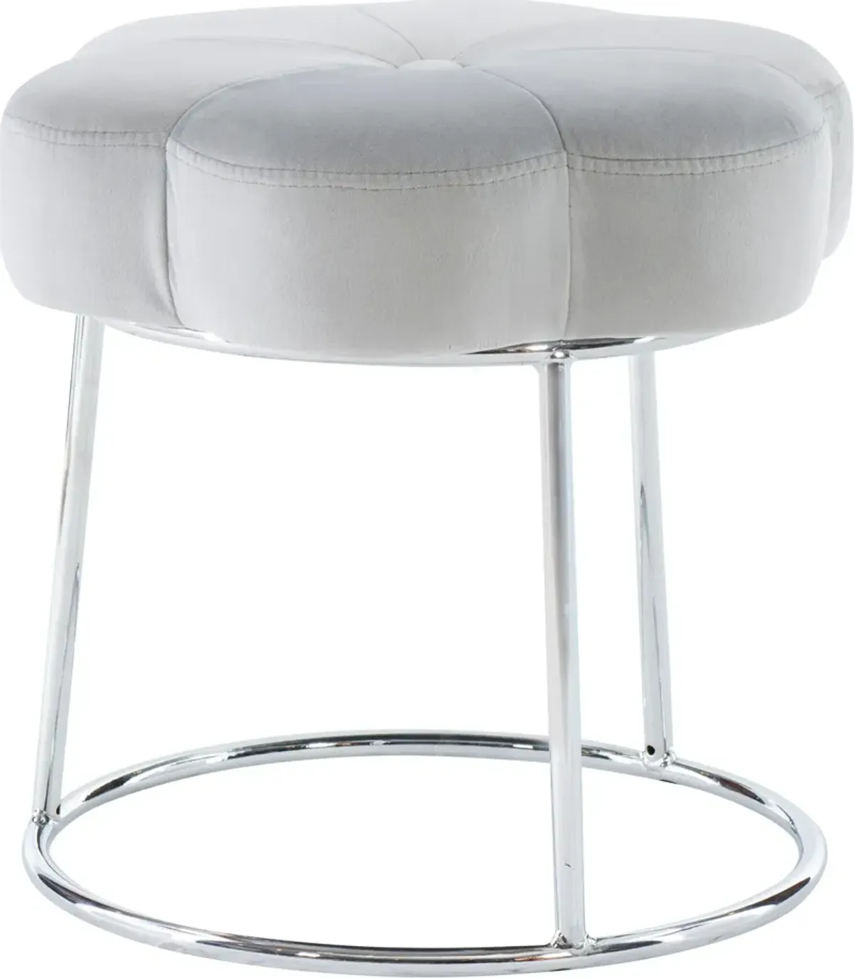 Dora Vanity Stool - Gray