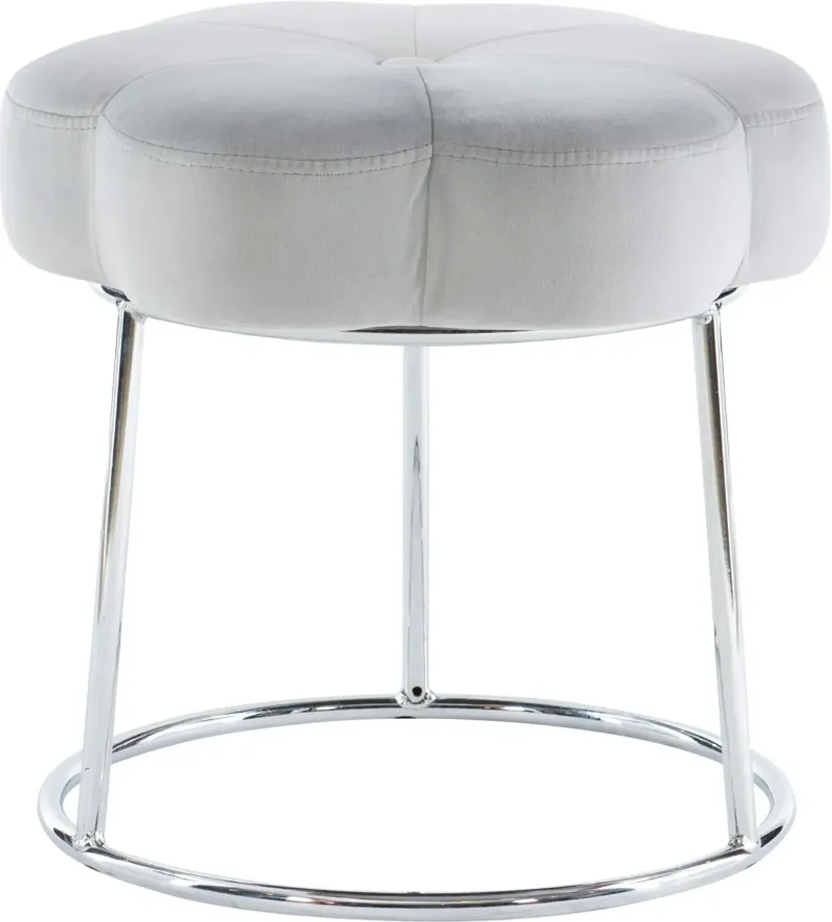 Dora Vanity Stool - Gray