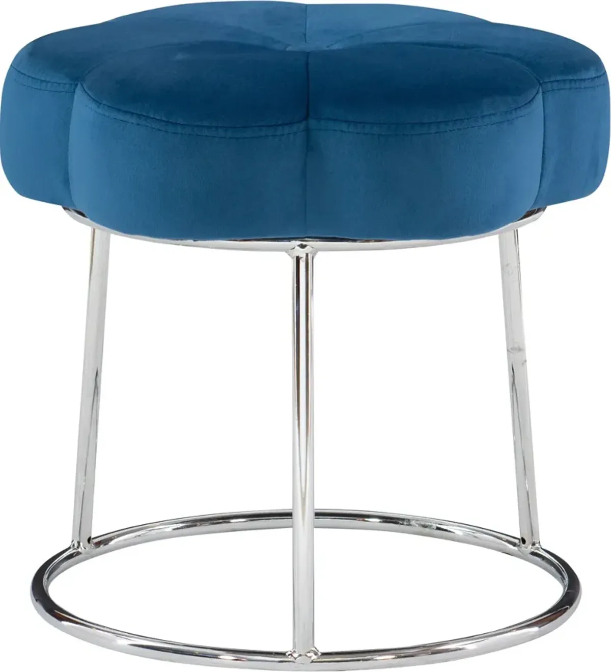 Dora Vanity Stool - Navy