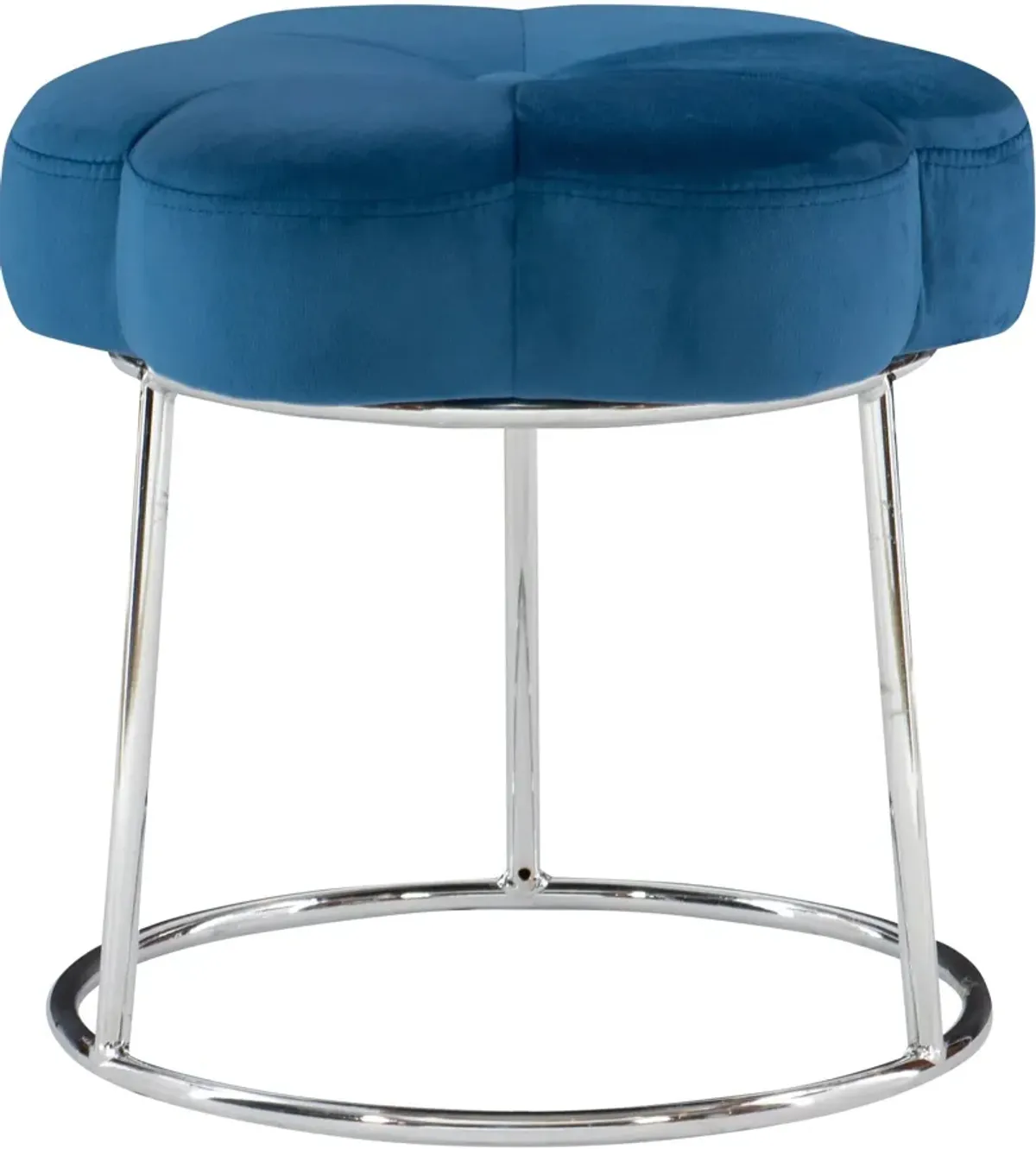 Dora Vanity Stool - Navy