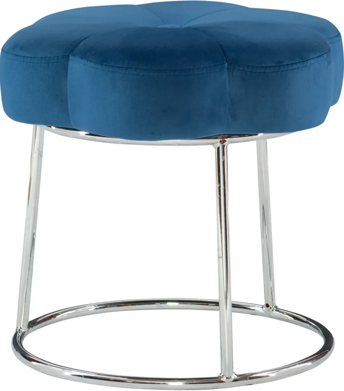 Dora Vanity Stool - Navy