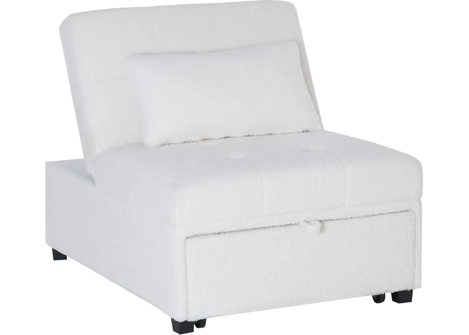 Riley Dozer Bed - Off-White