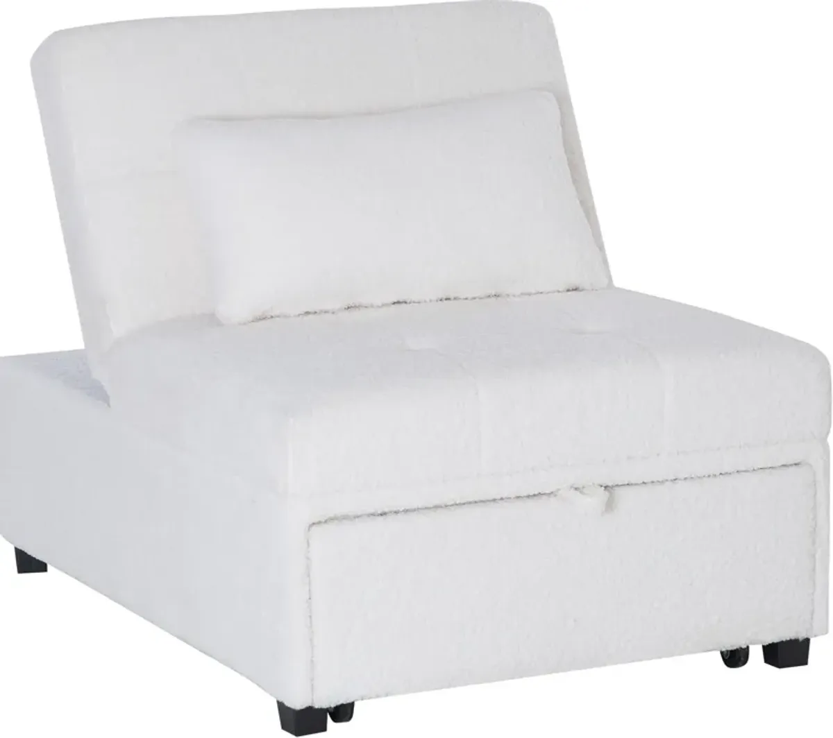 Riley Dozer Bed - Off-White