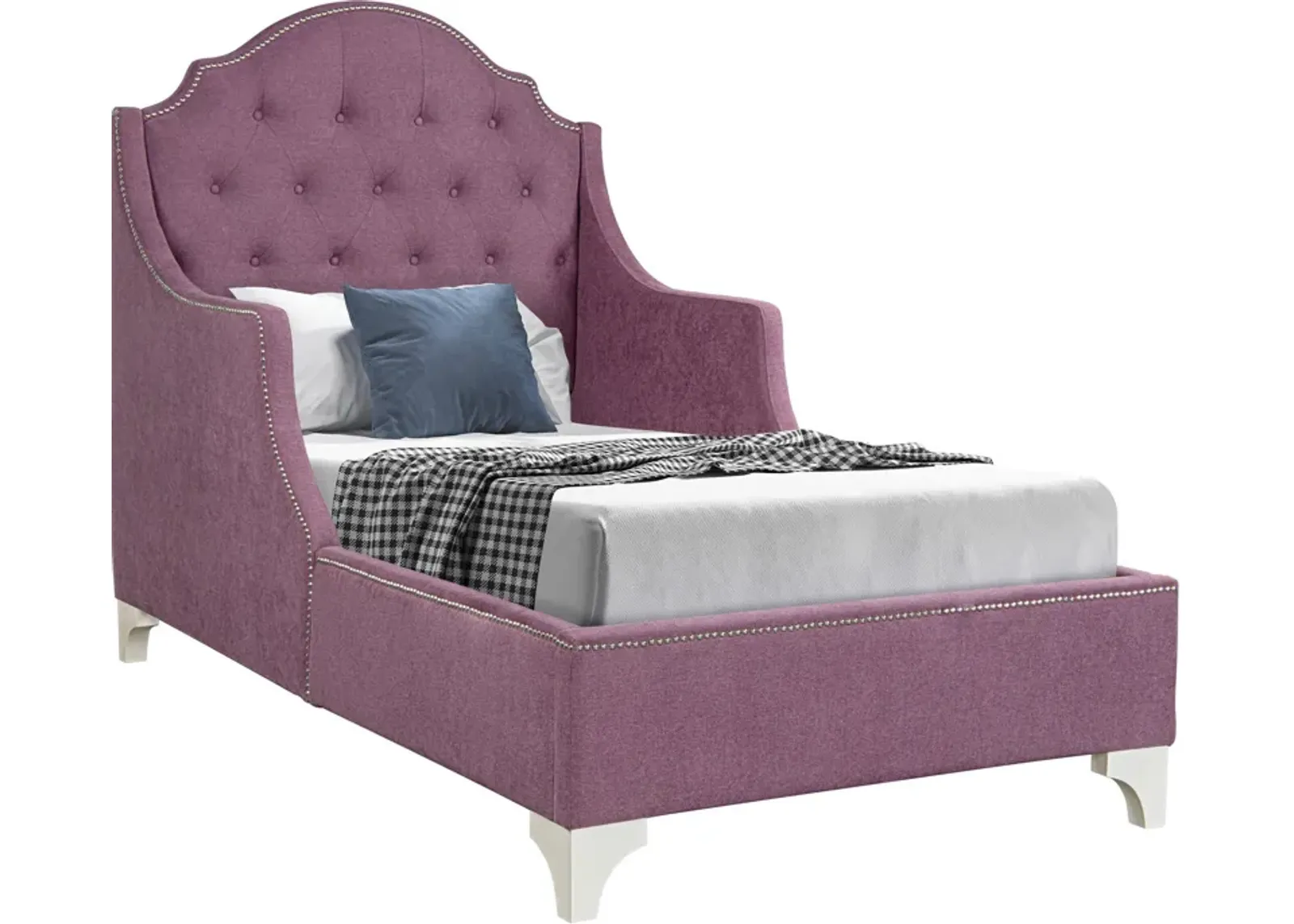 Wendella Twin Upholstered Platform Bed