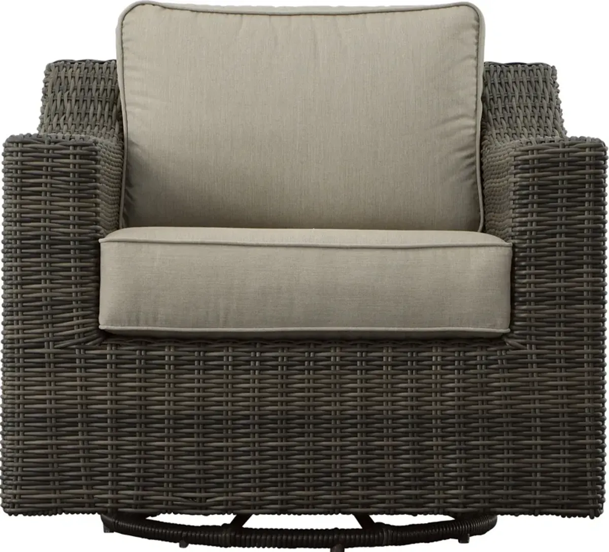 Bloomington Outdoor Set of 2 Swivel Chairs