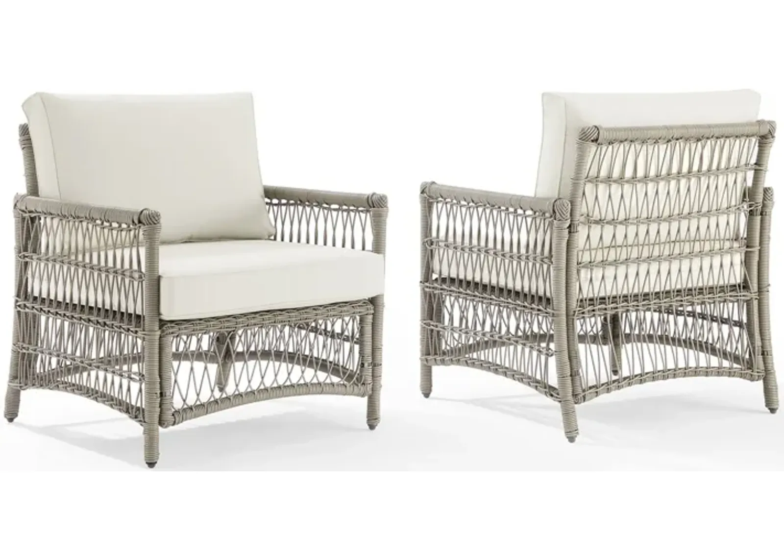 Lakeline Outdoor Set of 2 Lounge Chairs