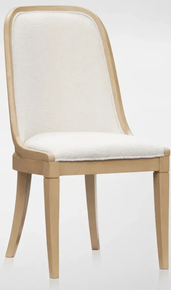 Santa Monica Upholstered Dining Chair - Natural