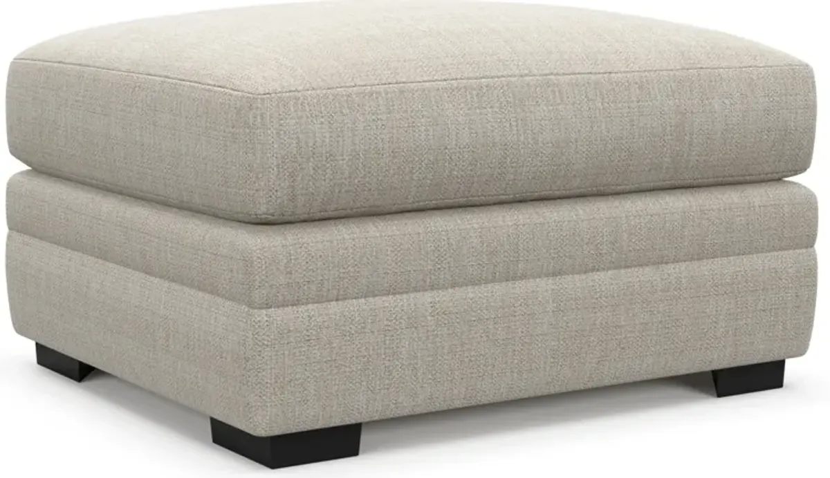 Winston Foam Comfort Ottoman - Mason Porcelain