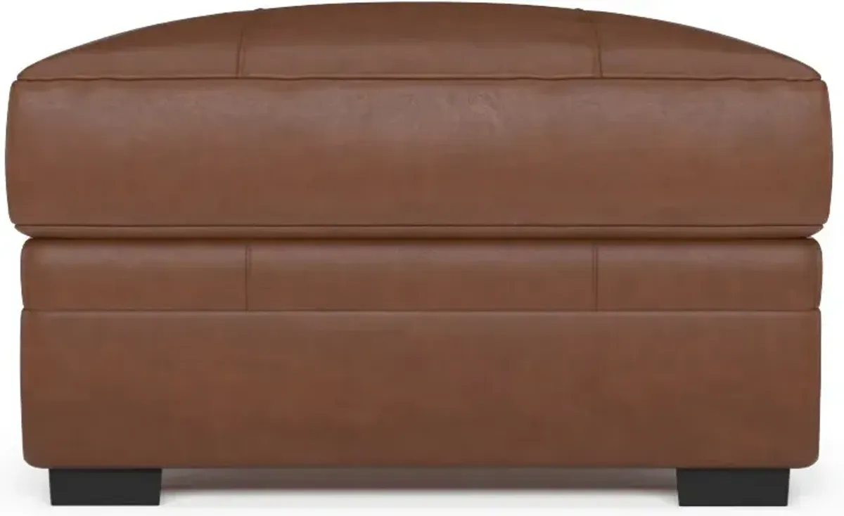 Winston Foam Comfort Ottoman - Bruno Canyon